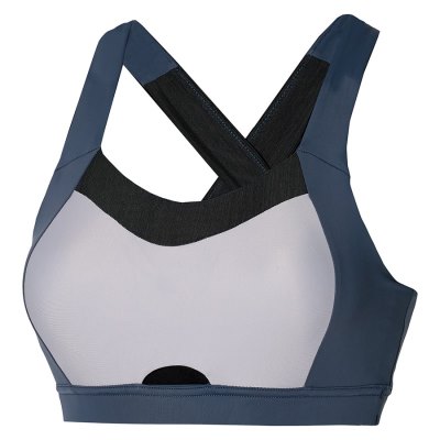 Sujetadores Deportivos Mizuno High Support Bra Mujer Azul Marino Azules - Chile M567CKGMOI